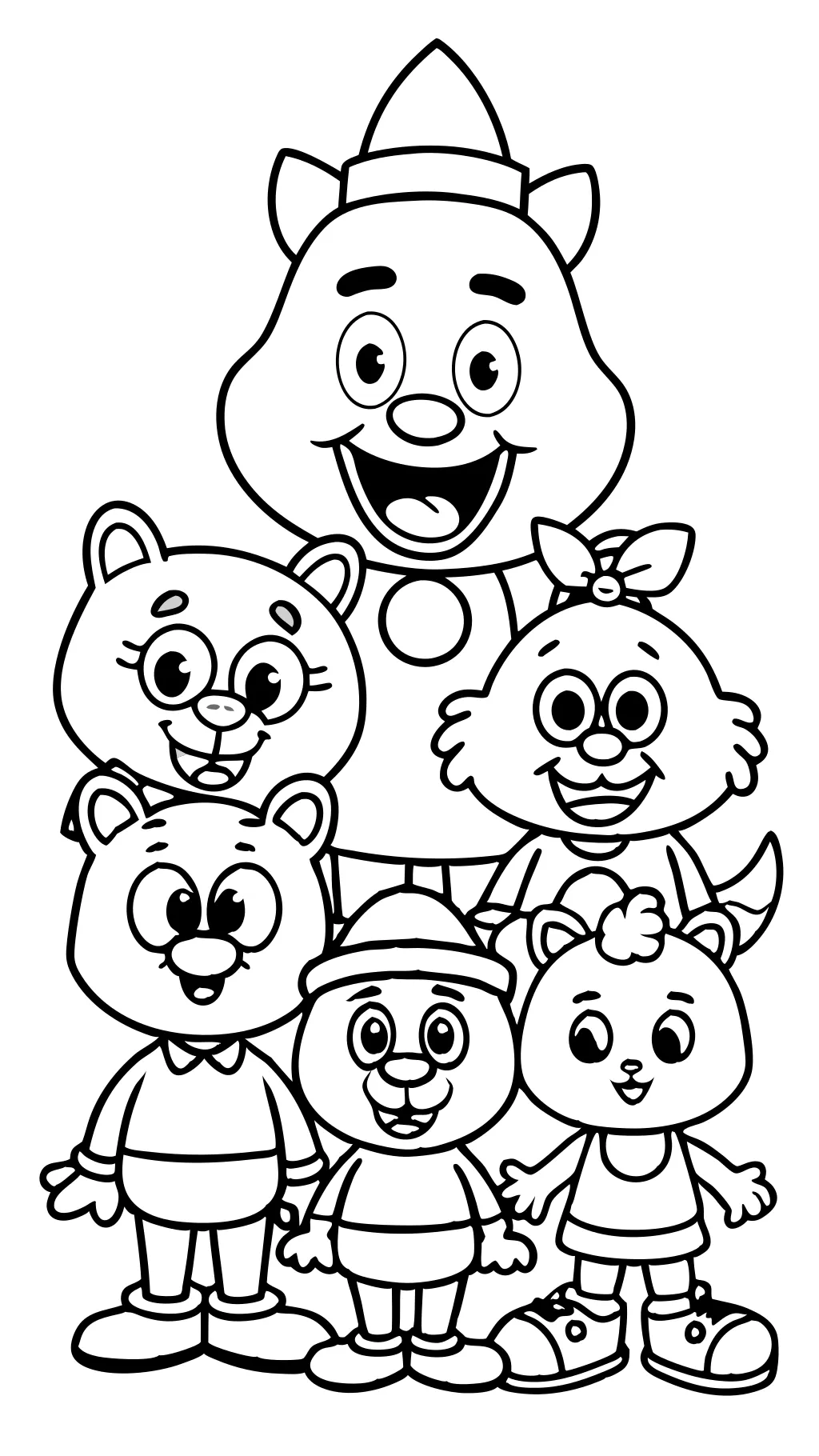 bluey printable coloring pages